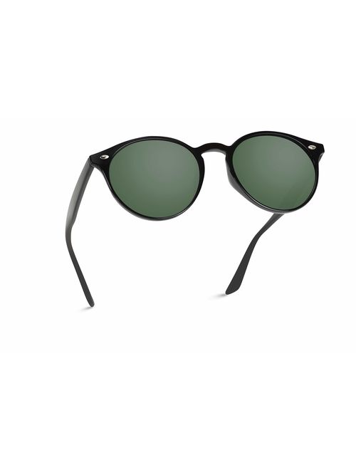 WearMe Pro - Classic Small Round Retro Sunglasses