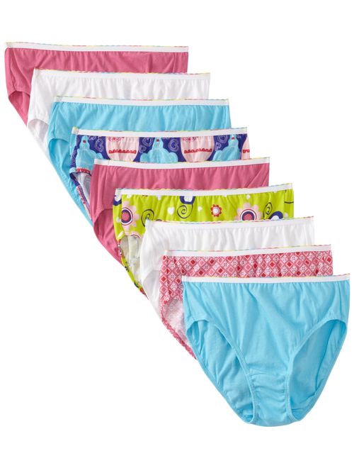 Hanes Girls' Low Rise Brief Multipack