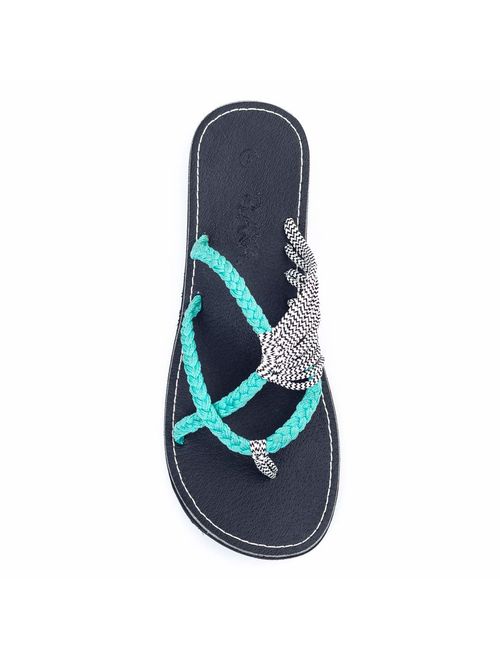 Plaka Flip Flops Sandals for Women Oceanside