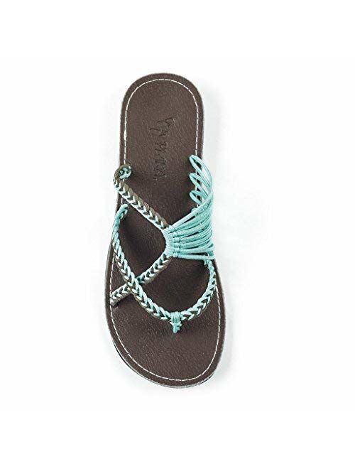 Plaka Flip Flops Sandals for Women Oceanside