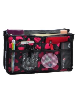 Vercord Purse Organizer,Insert Handbag Organizer Bag in Bag (13 Pockets 30 Colors 3 Size)