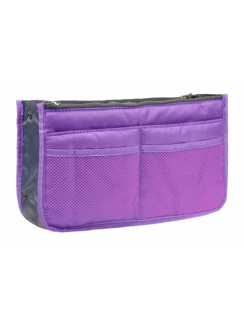 Vercord Purse Organizer,Insert Handbag Organizer Bag in Bag (13 Pockets 30 Colors 3 Size)