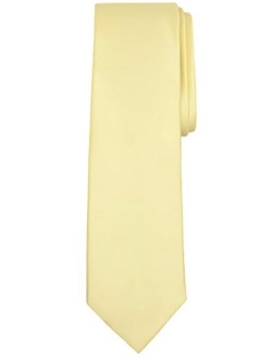 Men's Extra Long Solid Color Tie