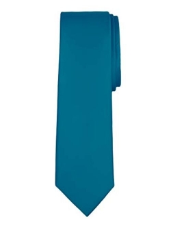 Men's Extra Long Solid Color Tie