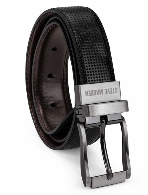 Steve Madden Boys' Big Reversible Belt for Kids