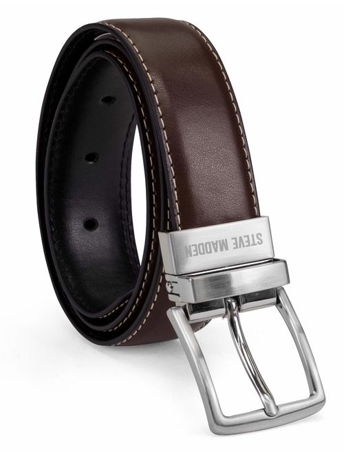 Steve Madden Boys' Big Reversible Belt for Kids