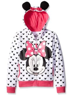 Girls' Minnie Hoodie with Bow and Ear