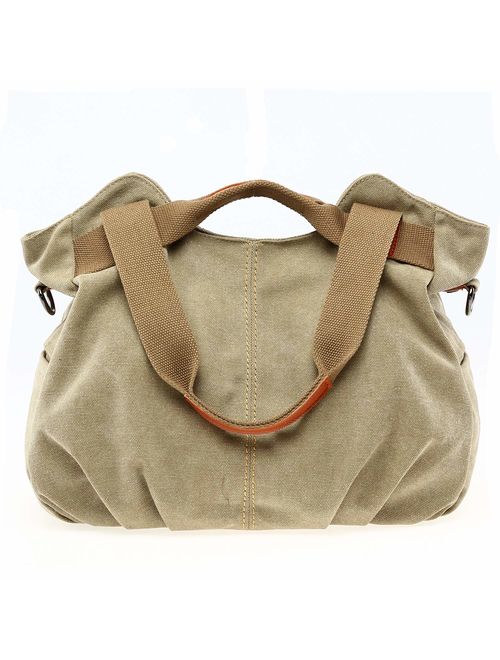 Women Ladies Bags Vintage Hobo Canvas Daily Purse Shoulder Tote Shopper Handbag