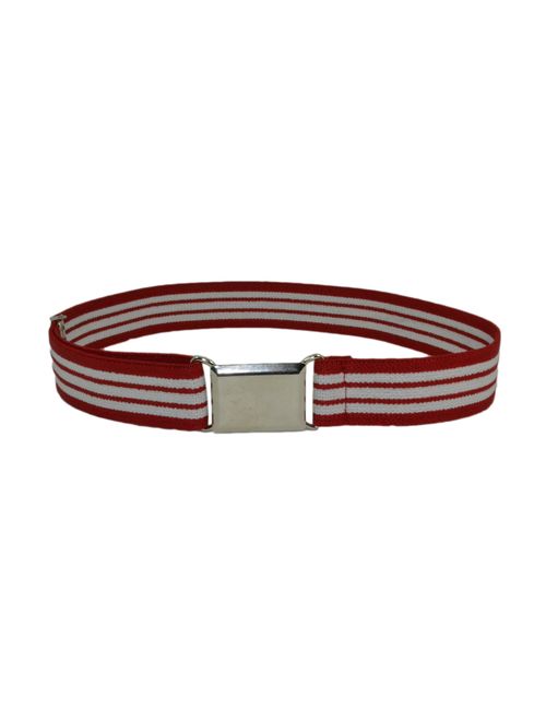 HOLD'EM Kids Belts for Boys Fabric Silver Square Buckle 1