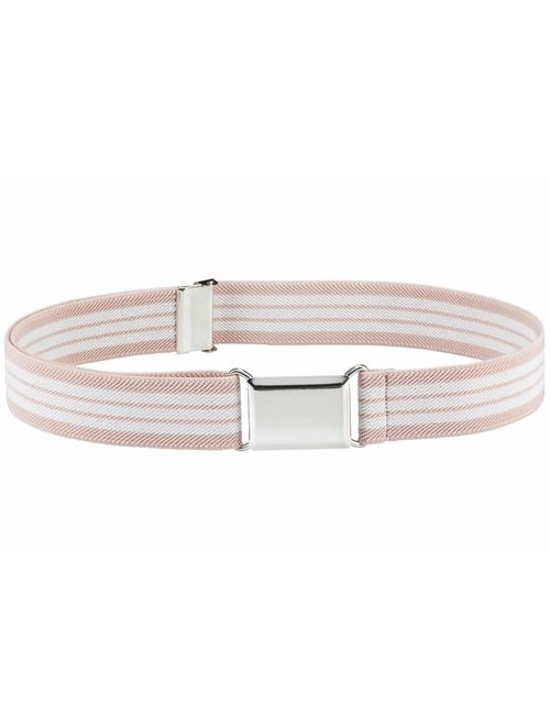 HOLD'EM Kids Belts for Boys Fabric Silver Square Buckle 1