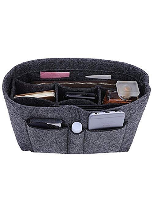 Felt Insert Bag Organizer Bag In Bag For Handbag Purse Organizer, 13 Colors, 3 Size