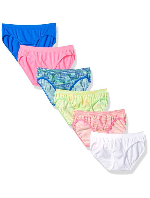 Fruit of the Loom Girls' Seamless Underwear Multipack