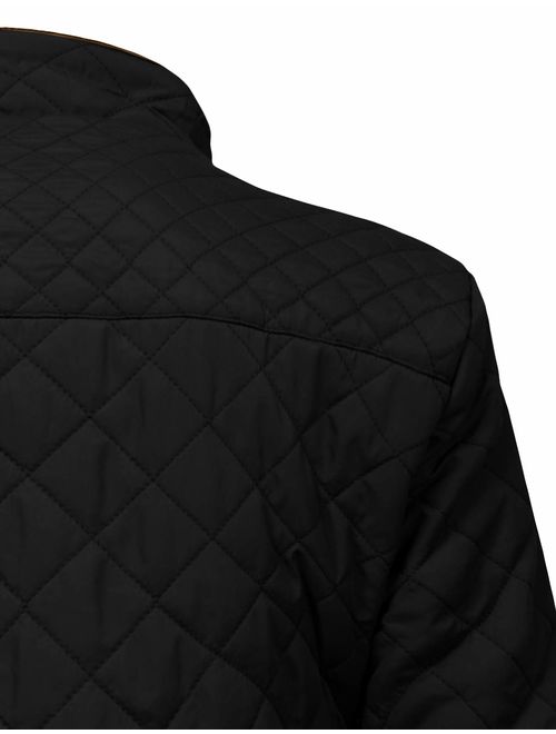 NE PEOPLE Womens Lightweight Quilted Zip Jacket (S-3XL)