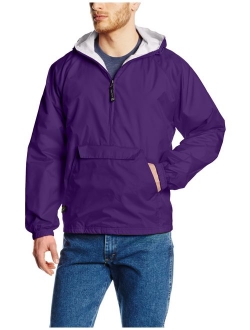 Charles River Apparel Unisex-Adult's Wind & Water-Resistant Pullover Rain Jacket (Reg/Ext Sizes)