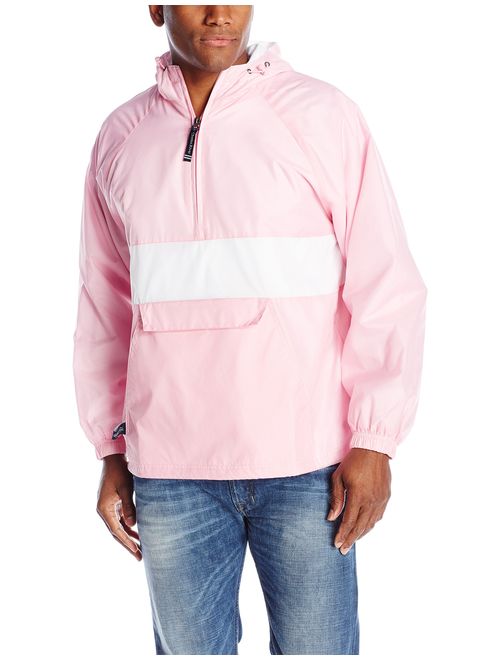 Charles River Apparel Unisex-Adult's Wind & Water-Resistant Pullover Rain Jacket (Reg/Ext Sizes)