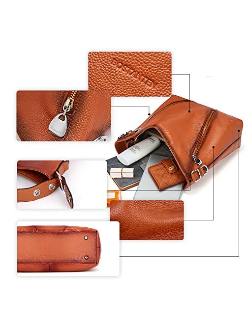 Buy BOSTANTEN Women Leather Handbag Designer Large Hobo Purses Shoulder  Bags online
