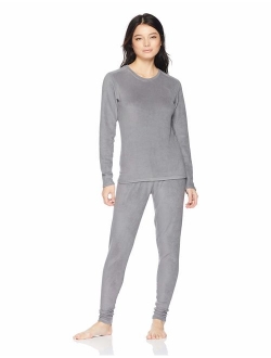 Women's Regular Stretch Fleece Thermal Set