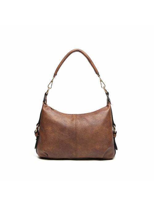 Small Hobo Handbag for Women Top Handle Crossbody Bag Ladies PU Leather Shoulder Purse + Katloo Nail Clipper