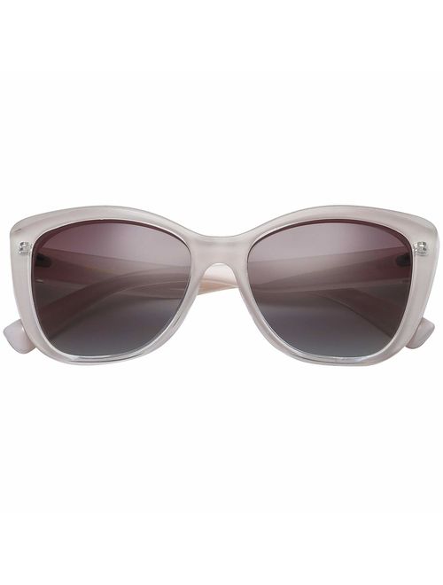 Polarspex Polarized Women's Oversized Square Jackie O Cat Eye Fashion Sunglasses