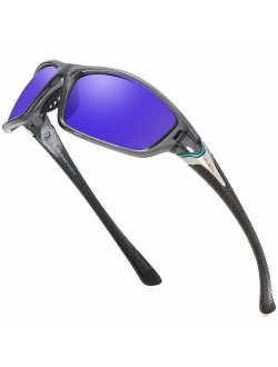 Sports Polarized Sunglasses For Men Cycling Driving Fishing 100% UV Protection