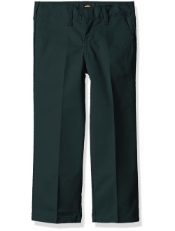 Boys' Flex Waist Flat Front Pant