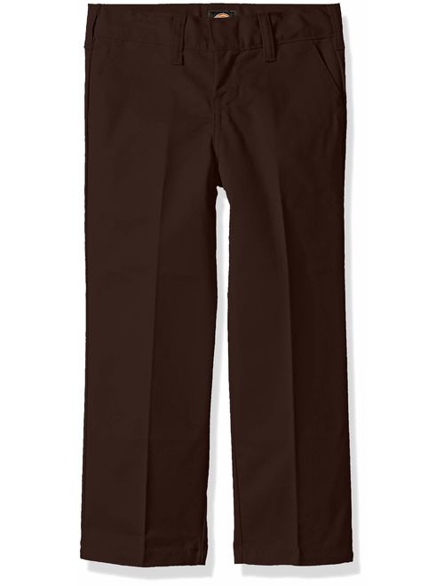 Dickies Boys' Flex Waist Flat Front Pant