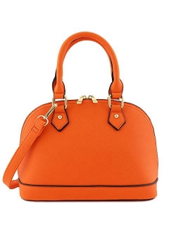 Zip-Around Classic Dome Satchel