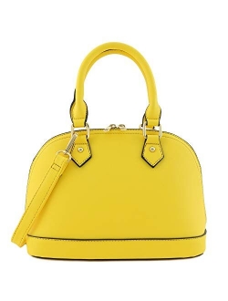 Zip-Around Classic Dome Satchel