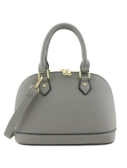 Zip-Around Classic Dome Satchel