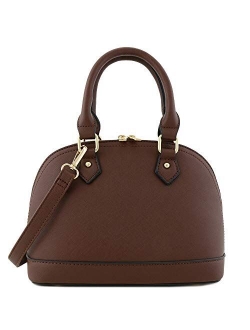 Zip-Around Classic Dome Satchel