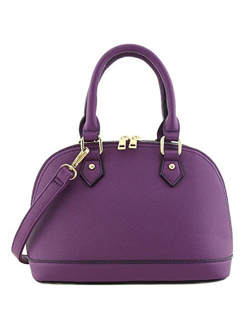 Zip-Around Classic Dome Satchel