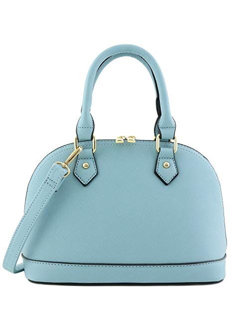 Zip-Around Classic Dome Satchel