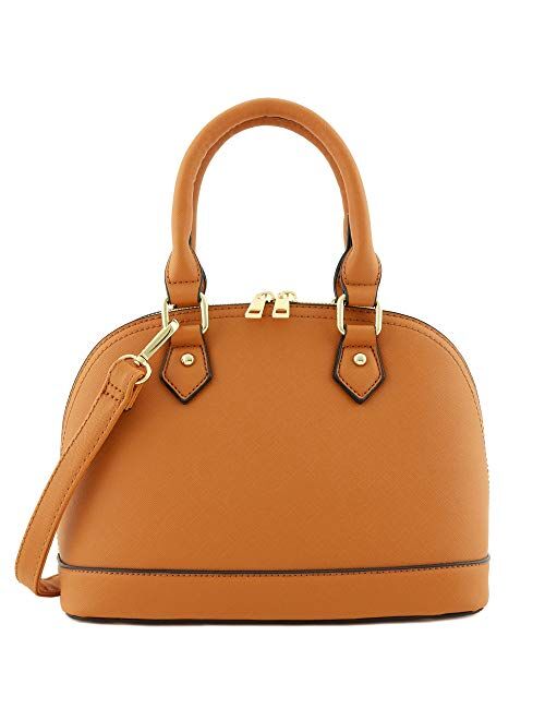 Zip-Around Classic Dome Satchel