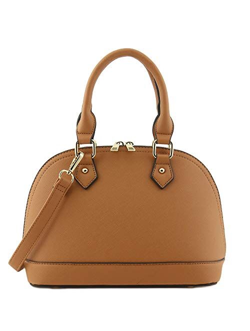 Zip-Around Classic Dome Satchel