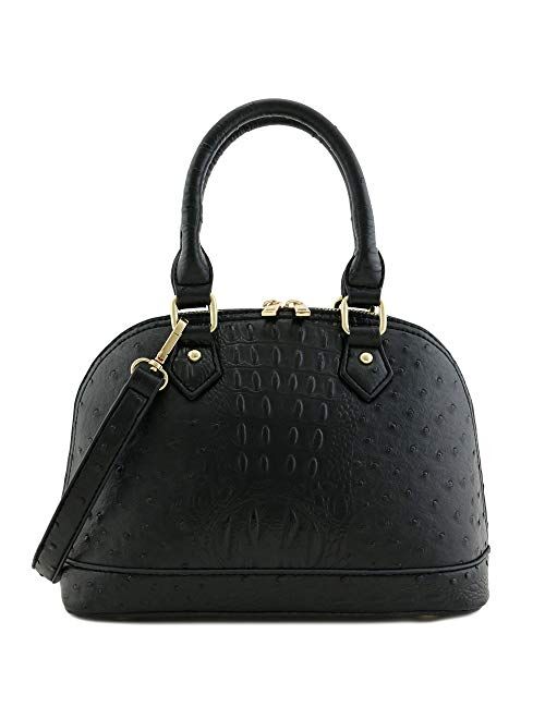 Zip-Around Classic Dome Satchel