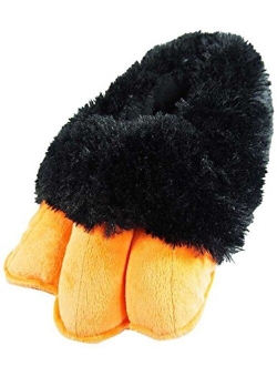 WISHPETS Stuffed Animal Slippers - Soft Plush Toy Slippers for Kids and Adults