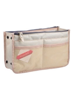 Vercord Updated Purse Handbag Organizer Insert Liner Bag in Bag 13 Pockets 3 Size Many Colors