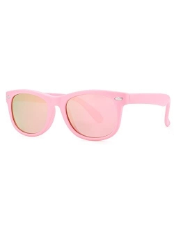 Pro Acme TPEE Rubber Flexible Kids Polarized Sunglasses 