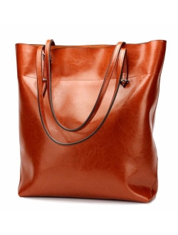 Covelin Women's Handbag Genuine Leather Tote Shoulder Bags Soft Hot