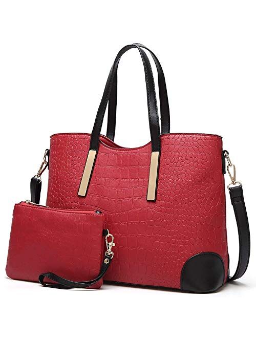 TcIFE Purses and Handbags for Womens Satchel Shoulder Tote Bags Wallets