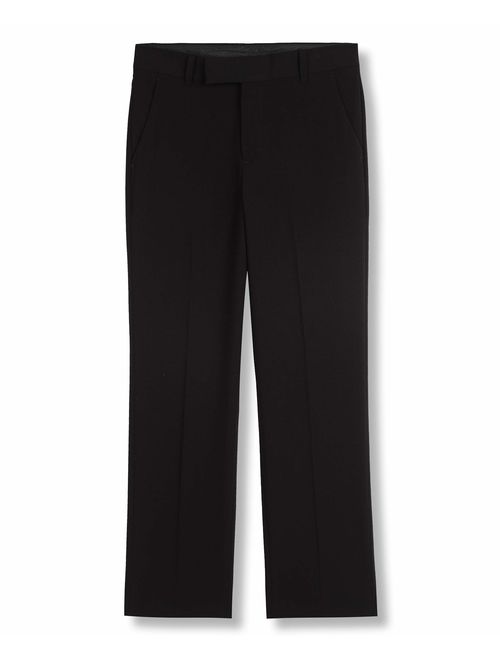 Calvin Klein Boys' Bi-Stretch Flat Front Dress Pant