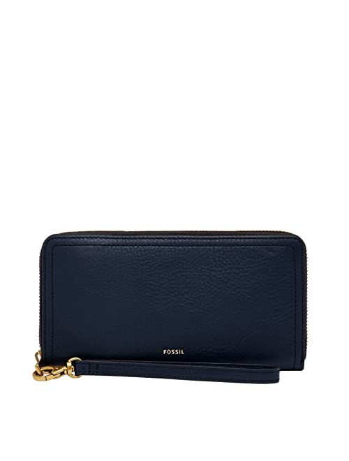 Fossil Logan RFID Zip Around Clutch Wallet