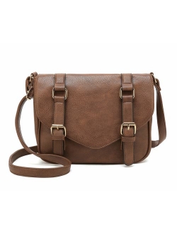 Decorative Front Belt Crossbody Bag H1725