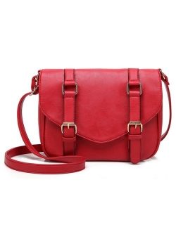 Decorative Front Belt Crossbody Bag H1725