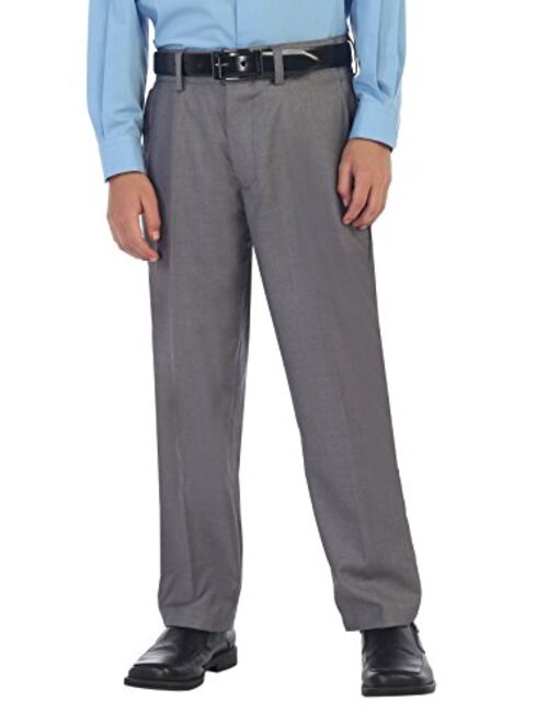 Gioberti Boys Flat Front Dress Pants