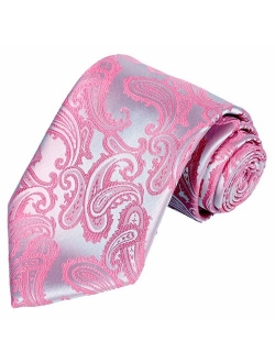 KissTies Mens Necktie Paisley Tie + Gift Box