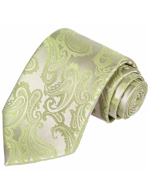 KissTies Mens Necktie Paisley Tie + Gift Box