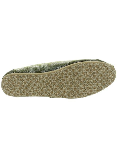 Toms Womens Classic Brass Metallic Casual Shoe 5.5 Women US