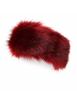 La Carrie Faux Fur Headband with Stretch Women's Winter Earwarmer Earmuff