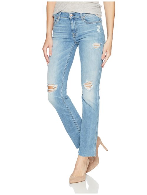 7 For All Mankind Women's Straight Leg Jean